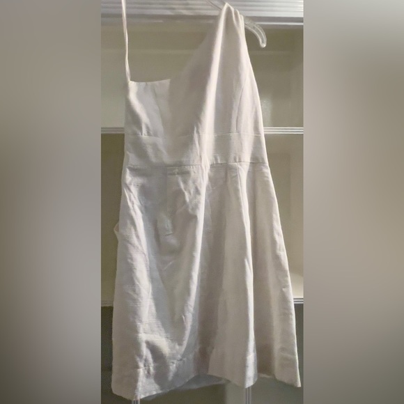 Shoshanna one shoulder dress with beaded neckline - Picture 9 of 12